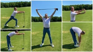 Golf stretches: The 5 best pre-round exercises to do before you tee off